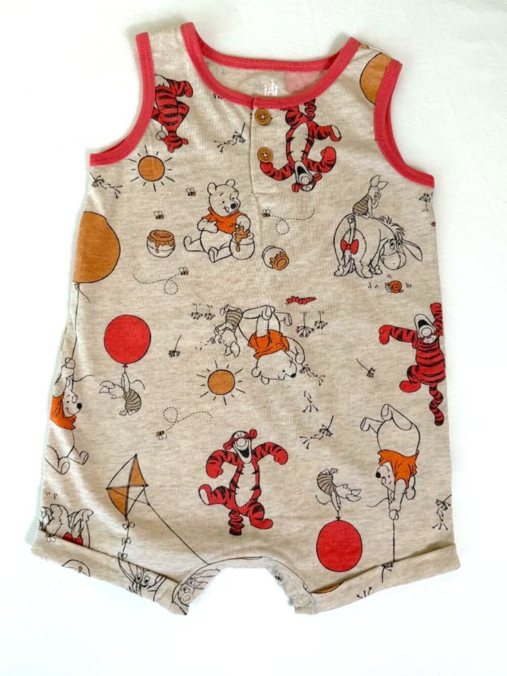 New Disney Winnie the Pooh Romper - Size 24mos.